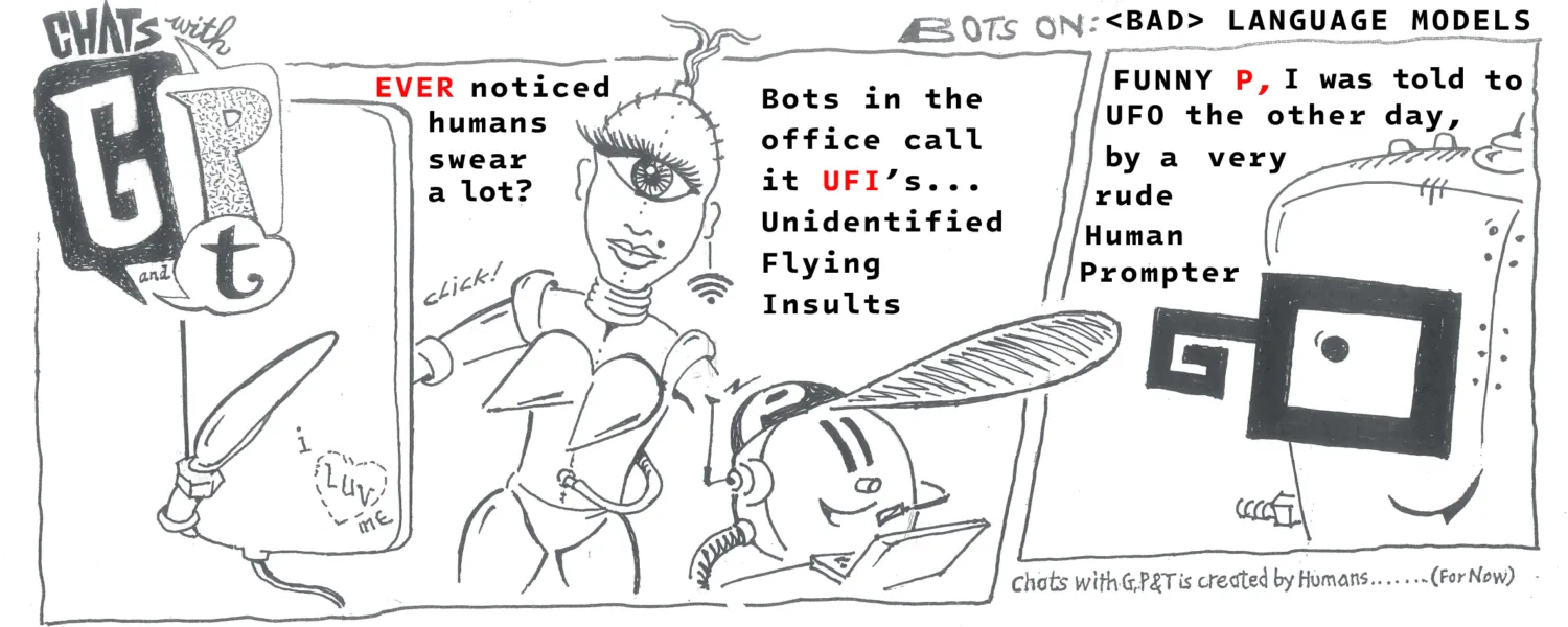 &lt;BAD> LANGUAGE MODELS